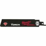Milwaukee The Torch 6 in. Diamond Grit Reciprocating Saw Blade