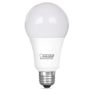 Feit Enhance A19 E26 (Medium) LED Bulb Bright White 75 Watt Equivalence 2 pk - Image 2