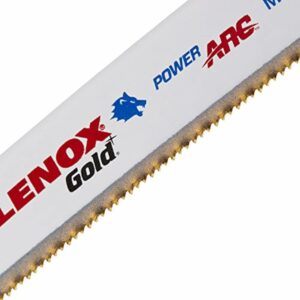 Lenox Gold 6 in. Bi-Metal Reciprocating Saw Blade 18 TPI 5 pk - Image 2