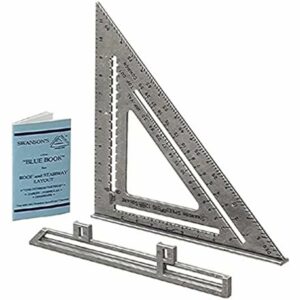 Swanson Speedlite 12 in. L X 1 in. H Aluminum Speed Square