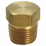ATC 3/8 in. MPT Brass Hex Head Plug (Pack of 5)