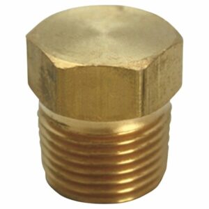 ATC 3/8 in. MPT Brass Hex Head Plug (Pack of 5)