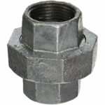 STZ Industries 1 in. FIP each X 1 in. D FIP Galvanized Malleable Iron Union
