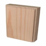 Alexandria Moulding 6 in. H X 3-1/2 in. W X 1 in. L Natural Pine Molding