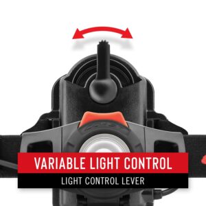 Coast HL7 305 lm Black LED Head Lamp AAA Battery HL7 - Image 5