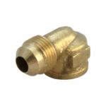 JMF Company 1/2 in. Flare 1/2 in. D FPT Brass 90 Degree Elbow (Case of 5)