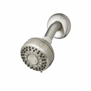 Waterpik PowerSpray Plus Brushed Nickel 5 settings Showerhead 1.8 gpm - Image 6