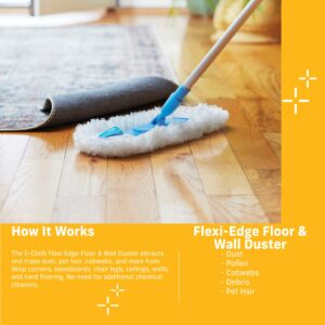 E-Cloth Microfiber Floor and Wall Duster 17.5 in. W X 61 in. L - Image 2