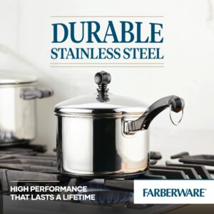 Farberware Classic Series Stainless Steel Saucepan 2 qt Silver - Image 6