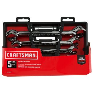 Craftsman 6 Point SAE Flare Nut Wrench Set 5 pc - Image 2