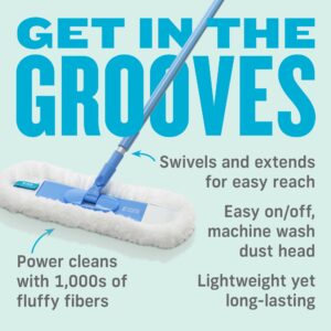 E-Cloth Microfiber Floor and Wall Duster 17.5 in. W X 61 in. L - Image 3