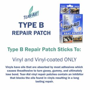 Tear-Aid Patch Type B Seat Repair Patch Kit - Image 2