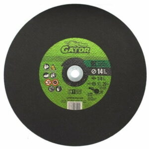 Gator 14 in. D X 1 in. Aluminum Oxide/Silicon Carbide Masonry Cutting Wheel