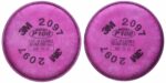 3M P100 Respirator Mask Replacement Filter Pink 2 pc