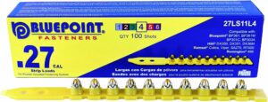 Blue Point 0.27 in. D X 7 in. L Plastic Strip Head Anchor Bolts 100 pk