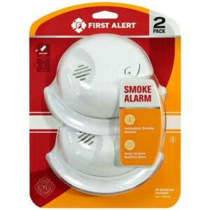 First Alert Battery-Powered Ionization Smoke/Fire Detector 1039792 - Image 2