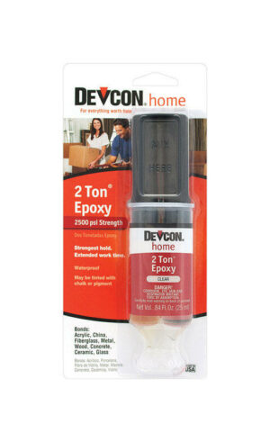 Devcon Home 2 Ton High Strength Epoxy .84 oz. (Case of 6)