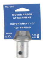 Chicago Die Cast 3 inch in. L Work Arbor 1/2 in. 606-5