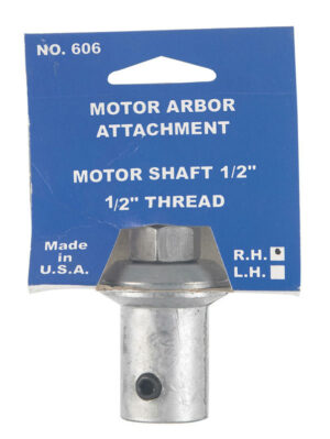 Chicago Die Cast 3 inch in. L Work Arbor 1/2 in. 606-5