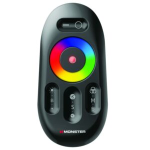 Monster Just Color It Up Multicolored Plug-In LED Smart-Enabled Mood Light Strip Kit - Image 5
