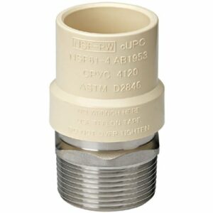 Homewerks Schedule 40 3/4 in. Slip X 3/4 in. D MPT CPVC Transition Adapter