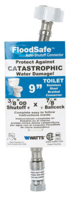B&K Sure Dry 3/8" Compression X 7/8" Ballcock 9 in. PVC Toilet Supply Line