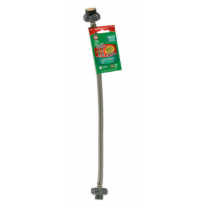 Fluidmaster 3/8 in. Compression X 1/2 in. D FIP 30" Stainless Steel Supply Line
