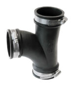 Fernco Schedule 40 2 in. Hub X 2 in. D Hub PVC Tee