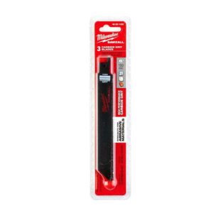 Milwaukee SAWZALL 6 in. Carbide Grit Carbide-Grit Reciprocating Blade  3 pk - Image 3