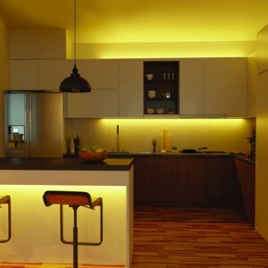 Monster Just Color It Up Multicolored Plug-In LED Smart-Enabled Mood Light Strip Kit - Image 4