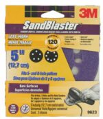 3M 9623 SandBlaster 5-Inch 120 Grit Sanding Disc