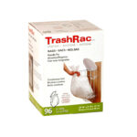 Trashrac 3 gal Trash Bags Handle Tie 96 pk 0.7 mil 87096