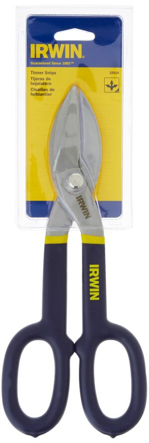 IRWIN Tools Tinner's Snip, Flat Blade, 10-inch (22010) - Image 2