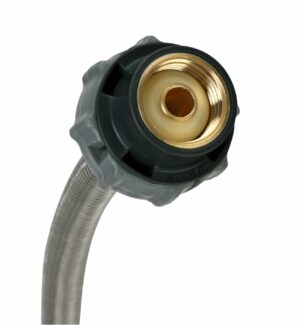Fluidmaster 3/8" Compression X 1/2" FIP 16 in. Stainless Steel Supply Line - Image 4