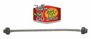 Fluidmaster 3/8" Compression X 1/2" FIP 16 in. Stainless Steel Supply Line - Image 5