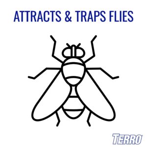 TERRO Fly Magnet Fly Paper 8 pk T518 - Image 2