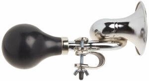 Bell Sports Honker 300 Steel Bugle Horn Silver/Black - Image 3