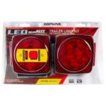Hopkins Red Square Stop/Tail/Turn LED Light Kit C7423