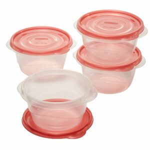 Rubbermaid TakeAlongs 3.2 cups Clear Food Storage Container 4 pk - Image 5