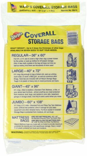Warp's Queen/Full Clear Storage Bag CB-70 - Image 2