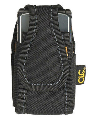 CLC 1 pocket Polyester Cell Phone Holder 2.3 in. L X 4.3 in. H Black 5124