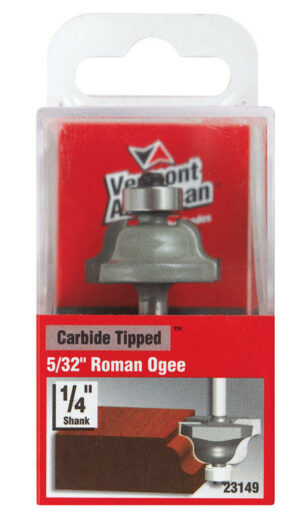 Vermont American 1-1/8 in. D X 5/32 in. X 2-1/8 in. L Carbide Tipped Roman Ogee Router Bit - Image 2