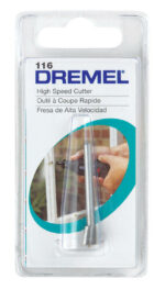 Dremel 1/4 in. X 1.5 in. L High Speed Steel High Speed Cutter 116