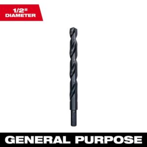 Milwaukee Thunderbolt 1/2 in. X 6 in. L Drill Bit 3-Flat Shank