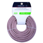 Monster Just Hook It Up 100 ft. L Ivory Category 3 Twisted Pair Wire