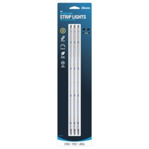 Amerelle 12 in. L White Plug-In LED Strip Light 3-Pack USL30HBCC - Image 2