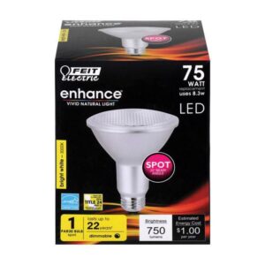Feit Enhance PAR30 E26 (Medium) LED Bulb Bright White 75 Watt Equivalence