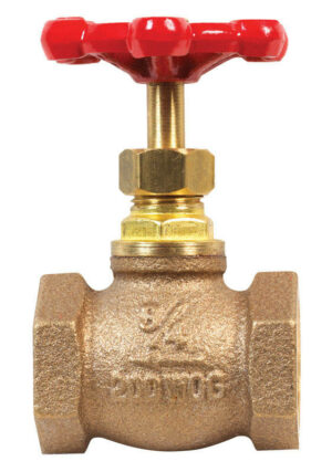 B&K ProLine 3/4 in. FIP Brass Globe Valve 106-004NL