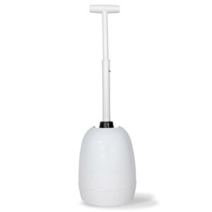 Korky Beehive Max Toilet Plunger with Holder 16 in. L X 6 in. D 97-4A