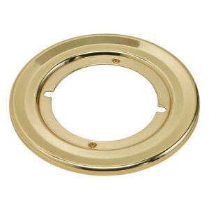 Kwikset Polished Brass Gold Steel Door Knob Rosettes 92930-012